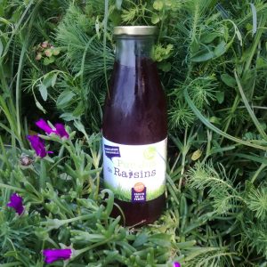 Jus de raisin rouge (bouteille de 1L)